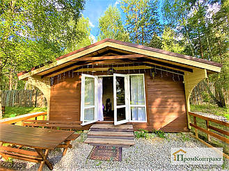 Строительство недорогой базы отдыха в Макаровском районе под ключ. Глэмпинг 16