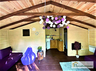 Строительство недорогой базы отдыха в Макаровском районе под ключ. Глэмпинг 17