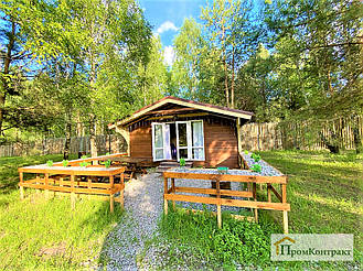 Строительство недорогой базы отдыха в Макаровском районе под ключ. Глэмпинг 18