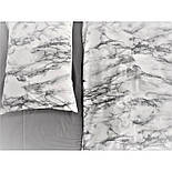 Постільна білизна Мармур ранфорс Люкс Moonlight (Євро максі), фото 2