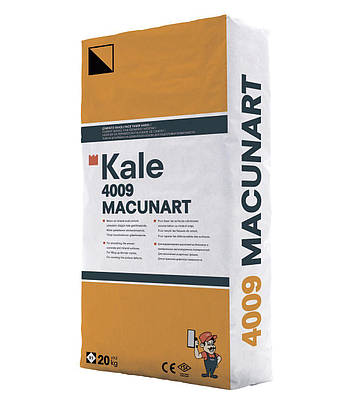 Шпаклівка фасадна цементна біла 4009 MACUNART. Kale