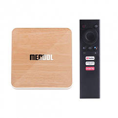 Смарт-приставка MECOOL KM6 Deluxe Edition 4 Гб + 64 ГБ TV Box телевізійна приставка