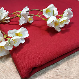 Залишок декоративної тканини Дралон темно-червоного кольору 160*102 см