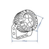 Архітектурний прожектор LL883 12W 2700K IP65 Feron (6128), фото 2