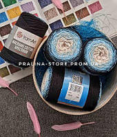 Yarnart macrame cotton spectrum пряжа макраме секционная 1310