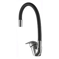 Змішувач для кухні EcoMix E-GEZ-203SLR-BLACK, фото 2