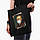 Еко сумка шоппер чорна на блискавці Вінсент Ван Гог "Карантин" (Vincent Van Gogh "Quarantine") (9227-1415-BKZ), фото 2