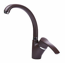 Змішувач для кухні Globus Lux GLQU-0203S-BIG-6-MARONE, фото 4