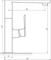 Змішувач для кухні TOPAZ LEXI TL 21401-H57, фото 6