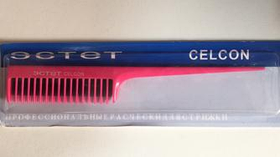 Гребінь для фарбування Естет Celcon рожевий