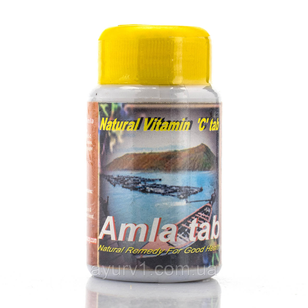 Амла, Шрі Гангу , Amla, Shri Ganga , 100 tab натуральний вітамін С, засіб при застуді, грипі, вірусі