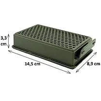 Фільтр HEPA для пилососу Rowenta RO4886EA RO4825EA RO3985EA RO3786EA (ZR903501) Оригінал, фото 3
