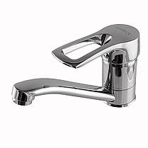 Змішувач для умивальника Globus Lux SEVA GLSV-0203M, фото 4