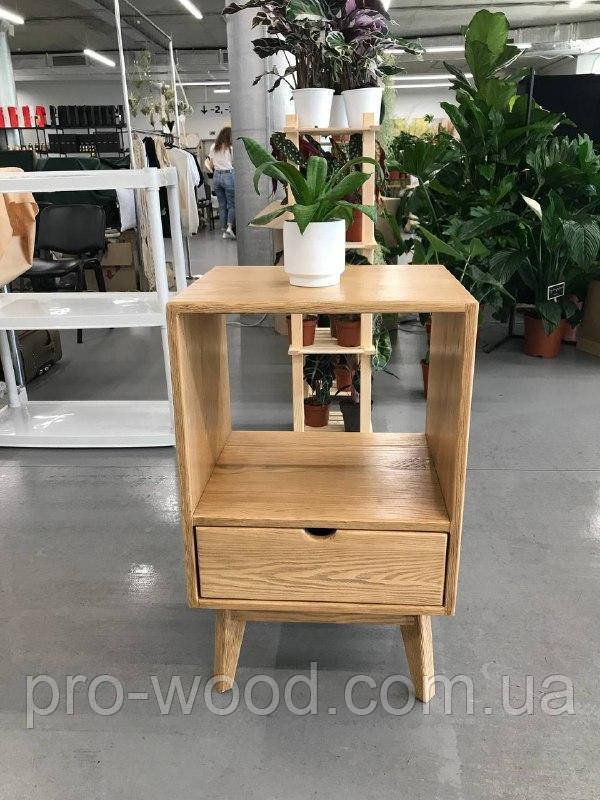 Тумба під вініловий програвач дерев'яна, фото 1