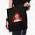Еко сумка Аліса погана дівчинка Дісней (9227-1441-BKZ) чорна на блискавці саржа, фото 3