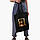Еко сумка Ренесанс Лана дел Рей (9227-1590-BKZ) чорна на блискавці саржа, фото 6