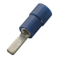 Кабельний наконечник (1.5-2.5) плоский штифт з ізоляцією (100 шт) (Haupa) 260332