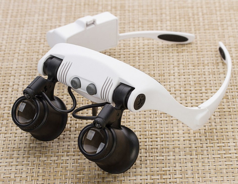 Окуляри бінокуляри 9892G-3A з лінзами 10x 15x 20x 25x