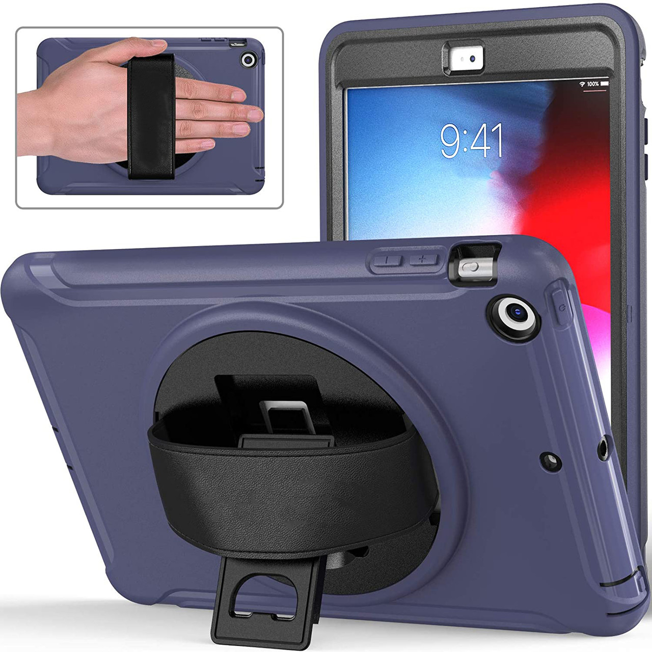 Чохол Rotating Belt Case для Apple iPad Mini 1 / 2 / 3 Dark Blue