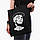 Еко сумка Ліл Піп (Lil Peep) (9227-2634-BKZ) чорна на блискавці саржа, фото 3