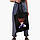 Еко сумка Кіра Тетрадь смерті (9227-2823-BKZ) чорна на блискавці саржа, фото 6