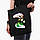 Еко сумка Мистецтво (Art) (9227-2843-BKZ) чорна на блискавці саржа, фото 3
