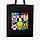Еко сумка Луні Тюнз (Looney Tunes) (9227-2887-BKZ) чорна на блискавці саржа, фото 5