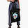 Еко сумка Морті Сміт Рік і Морті (9227-2945-BKZ) чорна на блискавці саржа, фото 6