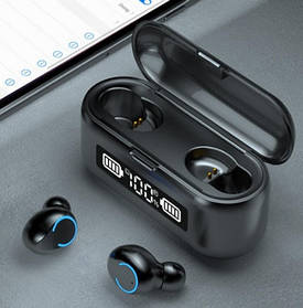 Бездротові сенсорні Bluetooth-навушники AirPlus TWS F9-43, Bluetooth 5.0 + вбудований Power Bank