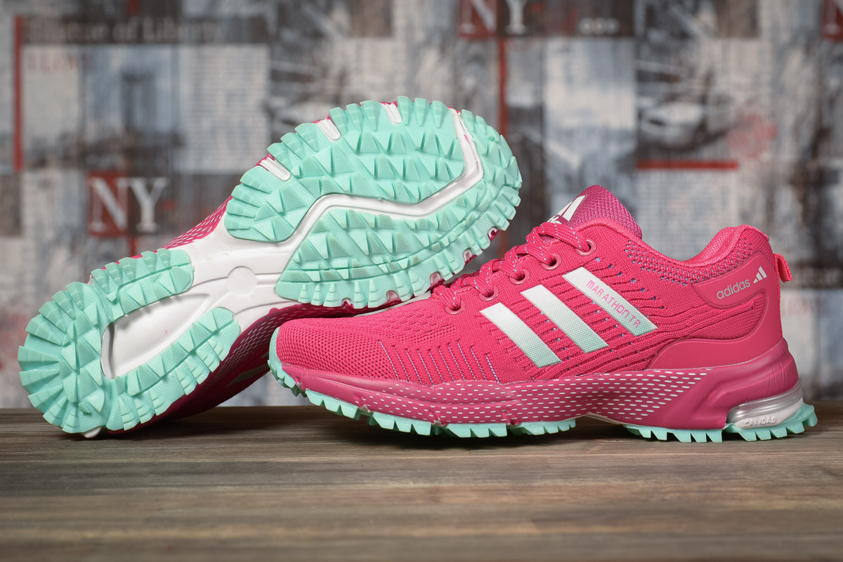 Кросівки жіночі 17001, Adidas Marathon Tn, малинові, < 36 37 38 > р. 36-22,5 див.