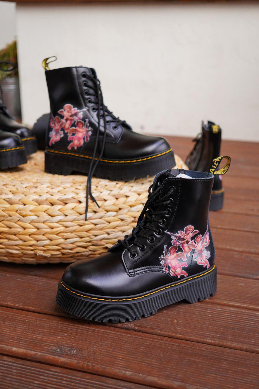 Черевики жіночі Dr.Martens Jadon демісезонні чорні