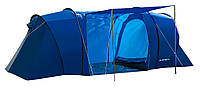 Палатка туристическая 4-местная Presto Lofot 4 синяя с тамбуром