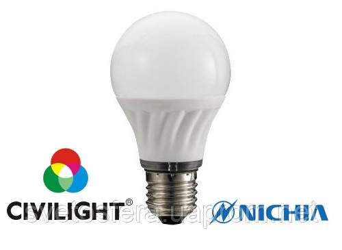 Світлодіодна лампа A60 K2F40T6-16005 ceramic, 470 Lm, 6 W