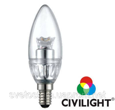 Світлодіодна лампа C35 KF25T4, 250 Lm, 4 W