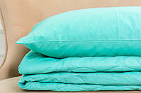 Летний спальный набор 2632 Eco-Soft 11-2208 Mint одеяло и наволочки MirSon 140х205 см