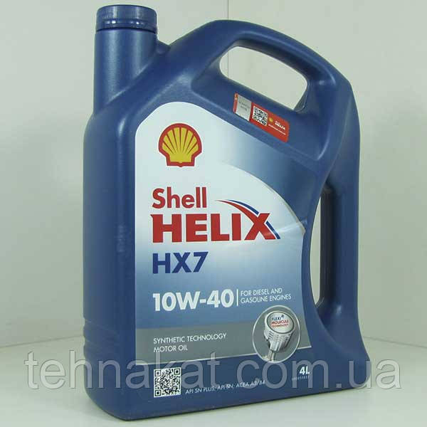 Олива моторна SHELL Helix HX7 10W-40