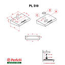 Витяжка плоска Perfelli PL 510 I, фото 2