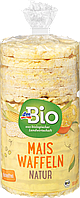 Органічні кукурудзяні хлібці dm Bio Maiswaffeln Natur, 110 гр