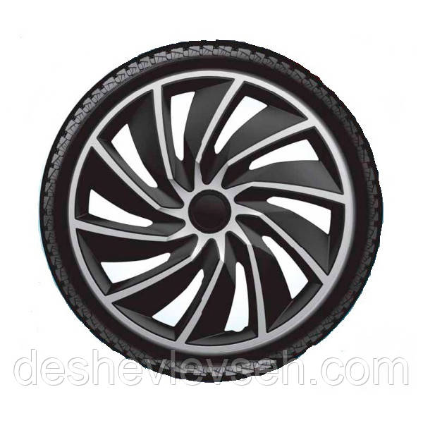 Ковпаки Argo R13 TURBO silver black (ARGO)