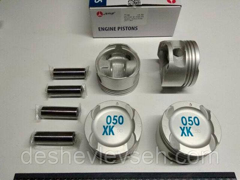 Поршень двигуна Nexia DOHC d.77.00 з пальцями (PX-DAE-4F-3548-050) (AMP)