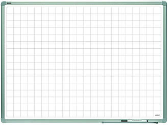 Магнітно-маркерна дошка 2х3 розлінкова картата ALU23. Усі розміри. Біла дошка для малювання маркером