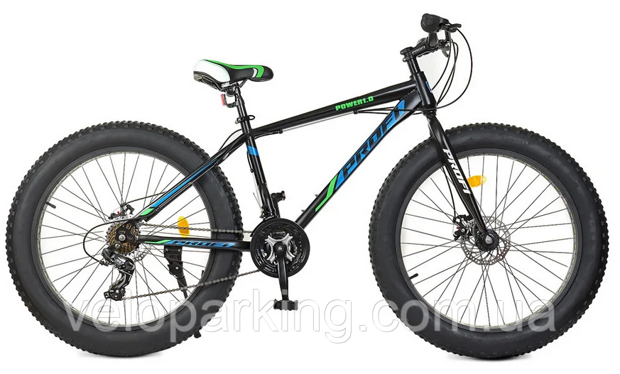 Велосипед позашляховик фетбайк 26 Power (fatbike) 2021
