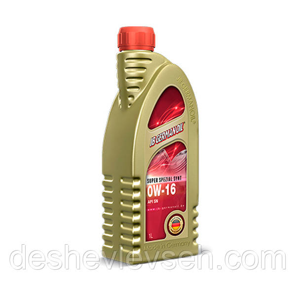 Масло JB 0W-16 Super Spezial Synt 1л (J2074161) (JB GERMANOIL)