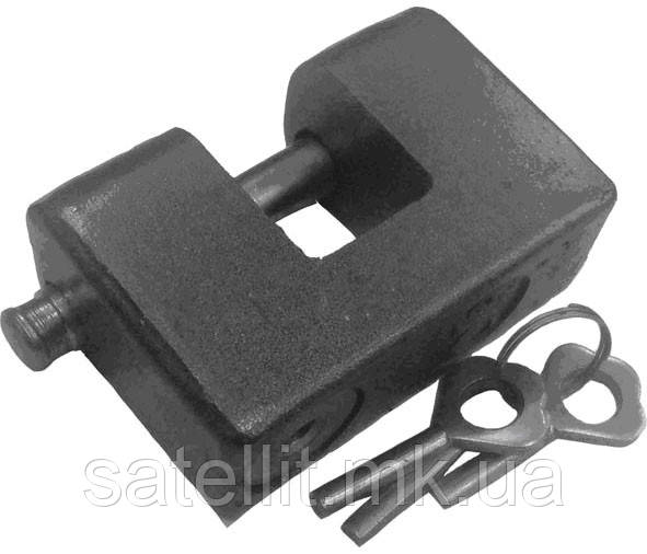 Замок навісний 3 ВС-6 (ковкий чавун), 3 ВС-6, фото 1