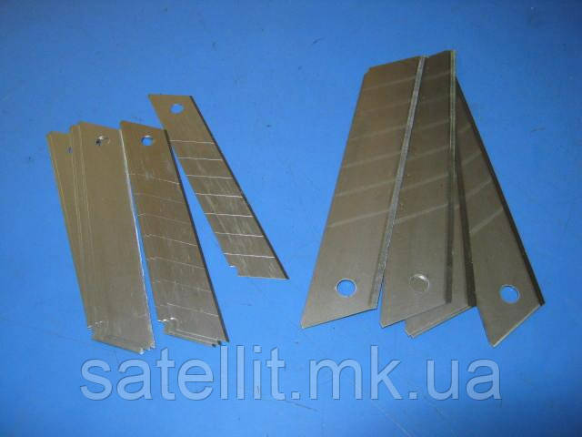 Леза для ножів 25 мм, 5 шт., 13-792, фото 1