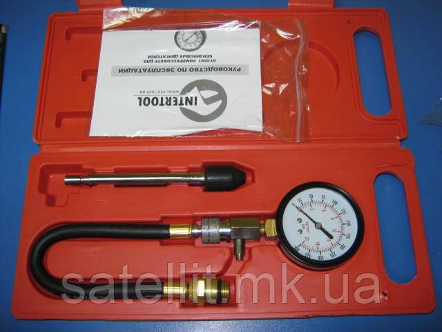 Компресометр бензиновий 4001 Intertool Китай, AT-4001
