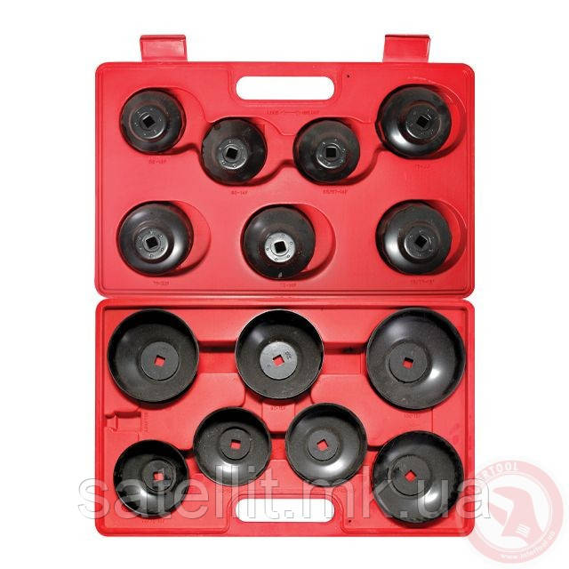 Ключ для оливних фільтрів (набір ковпачків) INTERTOOL, HT-7204, фото 1