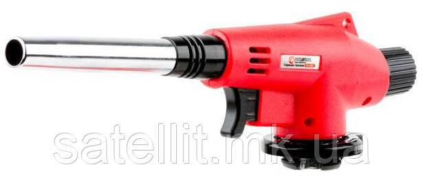 Пальник газовий із п'єзопідпалом INTERTOOL (подовжене сопло), GB-0022