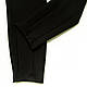 Штани для дівчинки з защипами зання SmileTime Futurity, чорні, фото 6