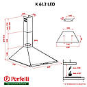 Витяжка купольна Perfelli K 612 W LED, фото 2